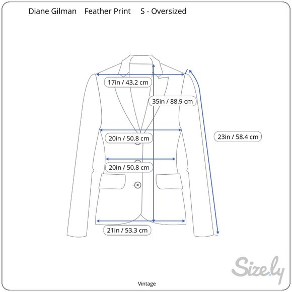 Diane Gilman Vintage Silk Abstract Feather Print Artsy Designer Blazer Jacket S - Picture 8 of 9